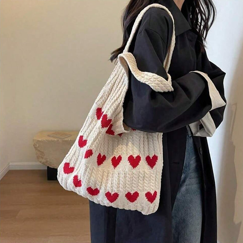 Avtoit | Knit Love Tote Bag