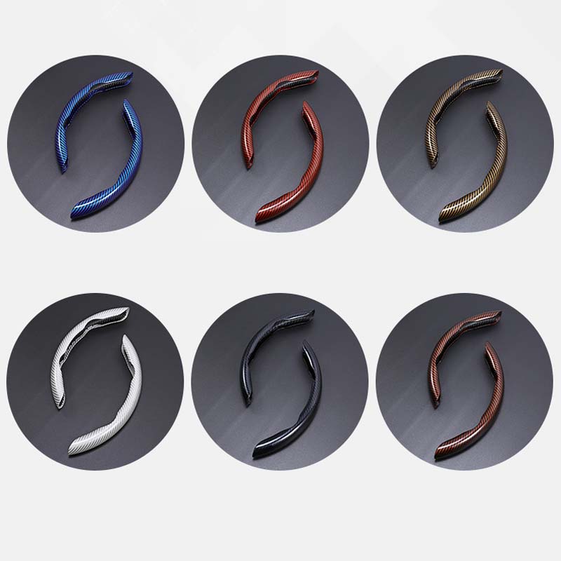 Avtoit | Universal Laser Carbon Fiber Pattern Steering Wheel Cover