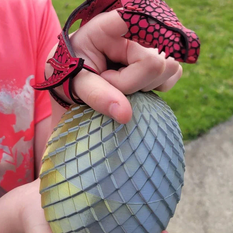 Avtoit | Leather Hand Dragon Bracelet