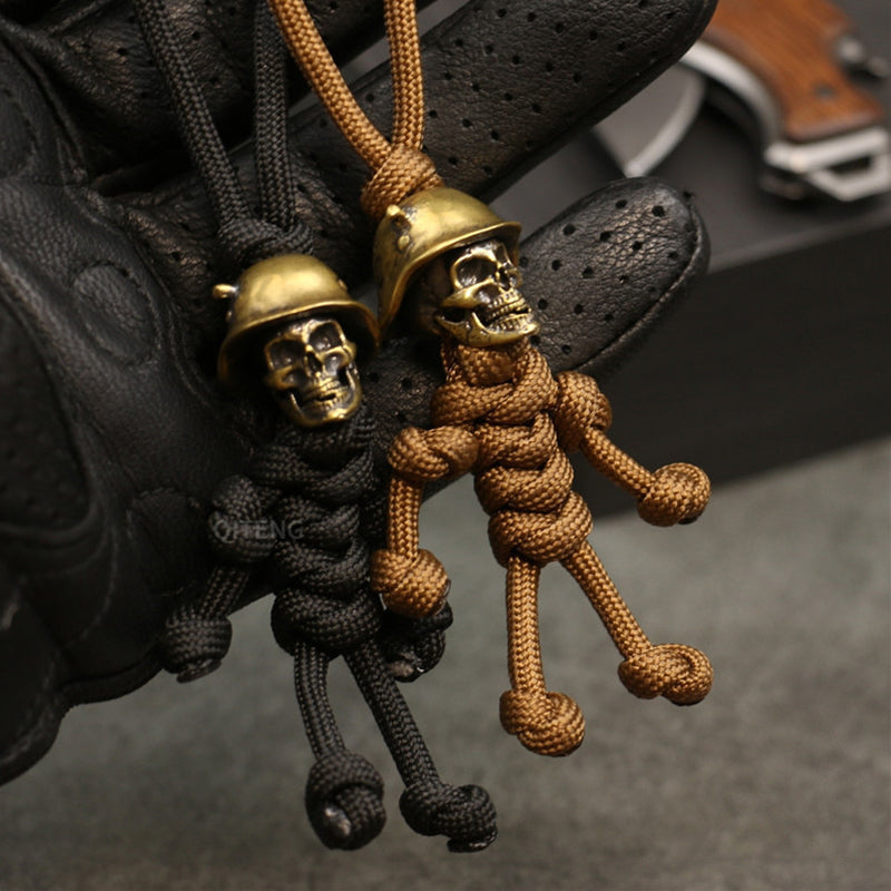Avtoit | Skeleton Soldier Paracord Keychain