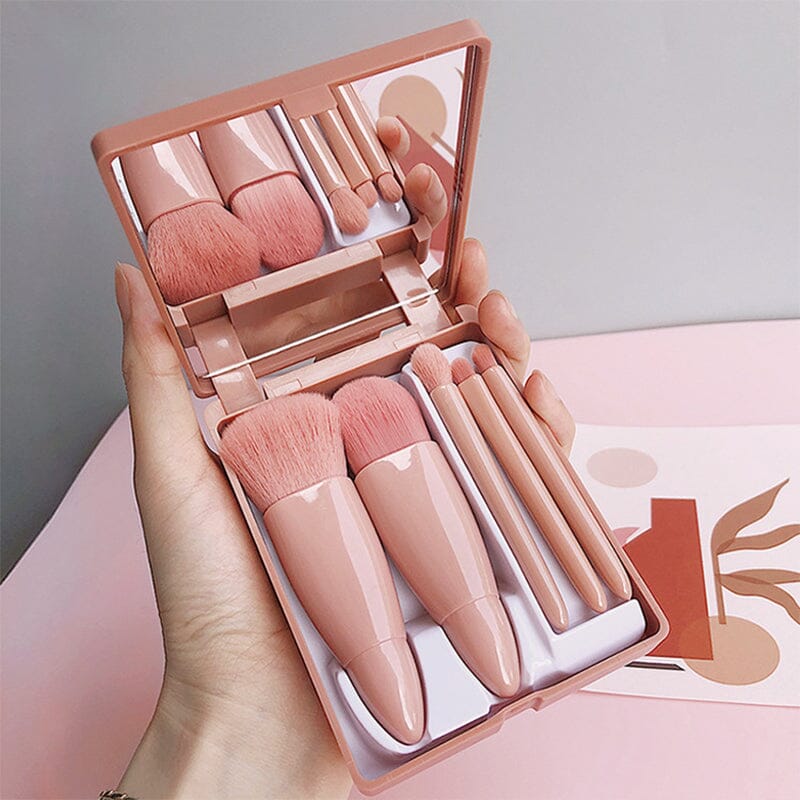 Avtoit | Portable Makeup Brush with Mirror