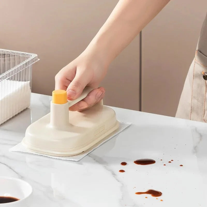 Avtoit | Kitchen cleaning brush & interchangeable disposable magic cloth