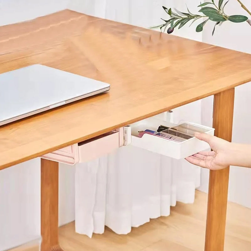 Under-Desk Drawer Organizer with 3 Removable Dividers