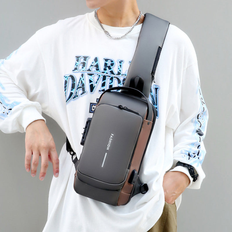 Avtoit | Theft-proof shoulder bag with USB charging port