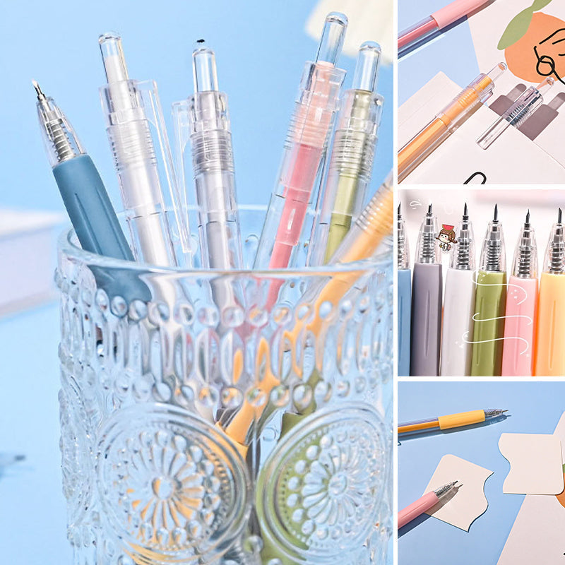 Avtoit | Morandi Cartoon Pattern Student Universal Knife Pen