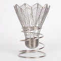 Avtoit | Creative Stainless Steel Badminton Shaped Pen Holder, for Home, Office and Gifts