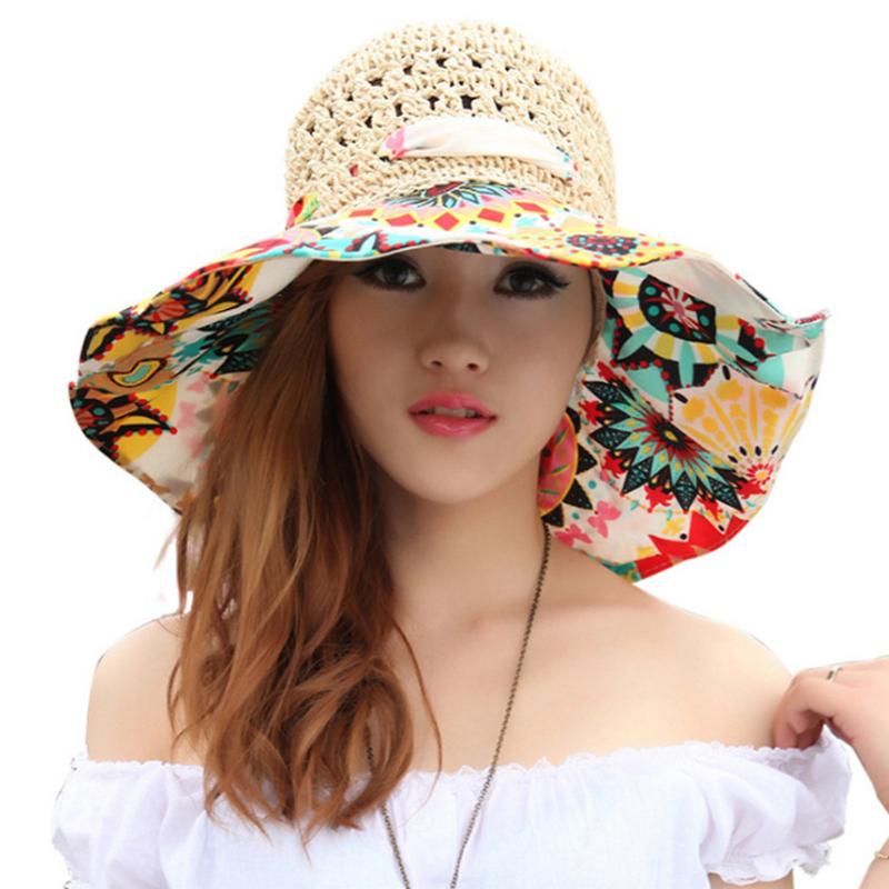Avtoit | Fashion Hollow Printed Sun Hat
