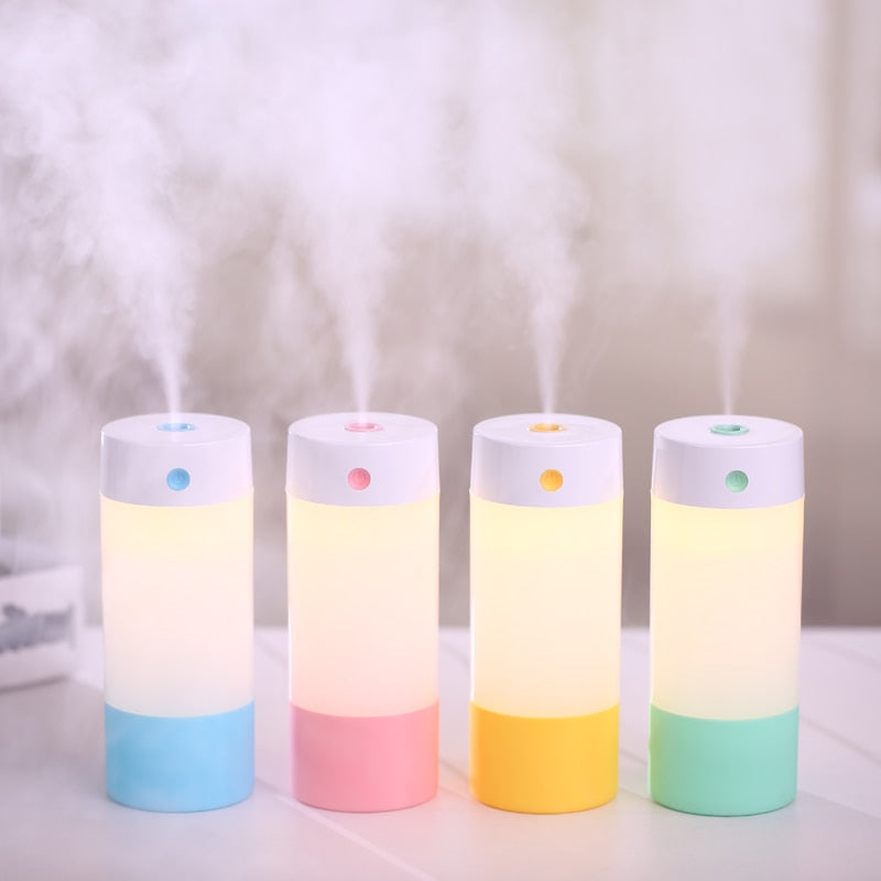 Avtoit | Ultrasonic Air Humidifier with light for Home and Car