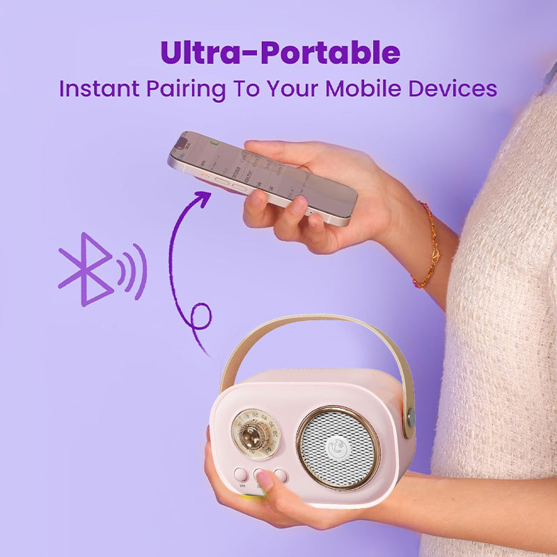 Avtoit | Portable Bluetooth Speaker with Wireless Microphone
