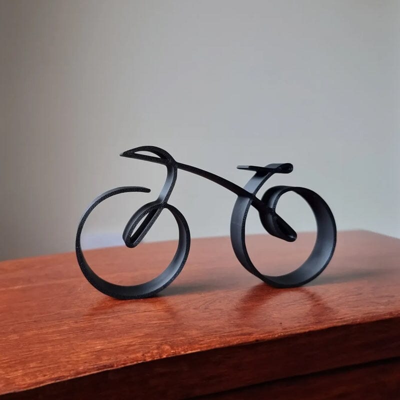 Avtoit | Minimalistic Bicycle Sculpture Wire Mesh Style