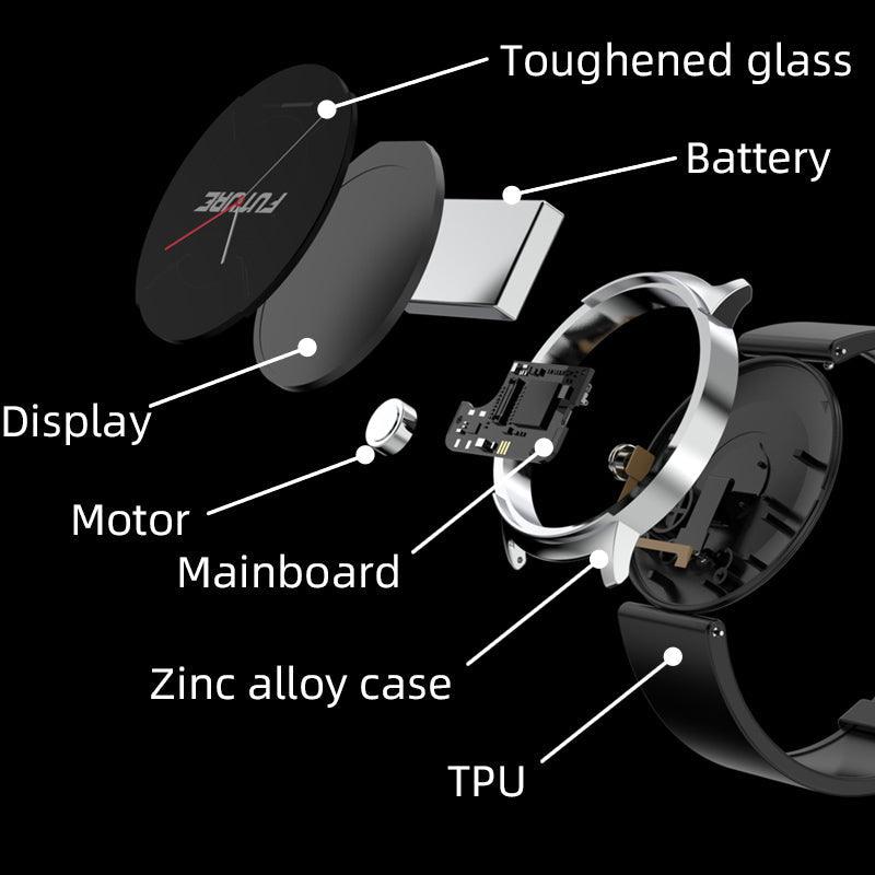 Avtoit | Built-in NFC System Health Fashion Smart Watch Heart Rate Monitoring Blood Pressure Blood Oxygen