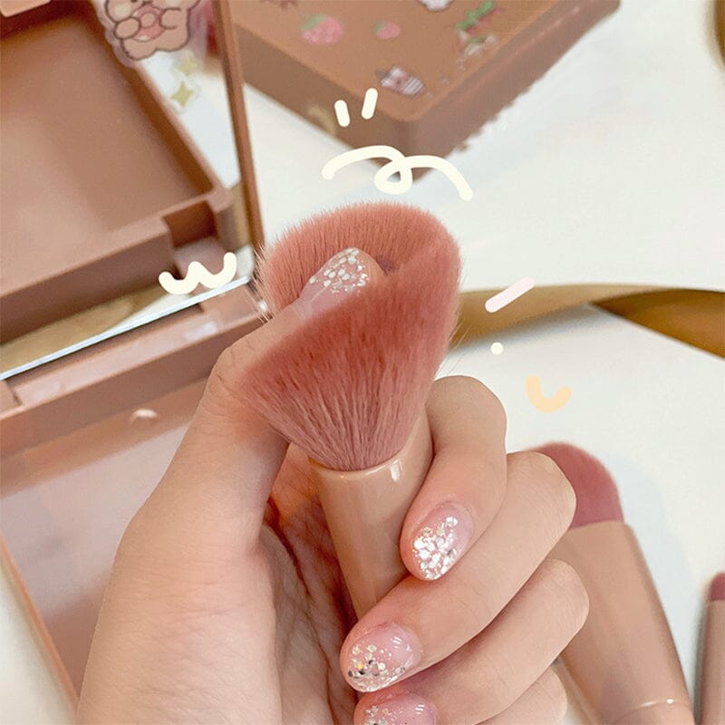 Avtoit | Portable Makeup Brush with Mirror