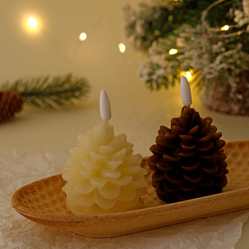 Avtoit | Flameless Pine Cone Candles