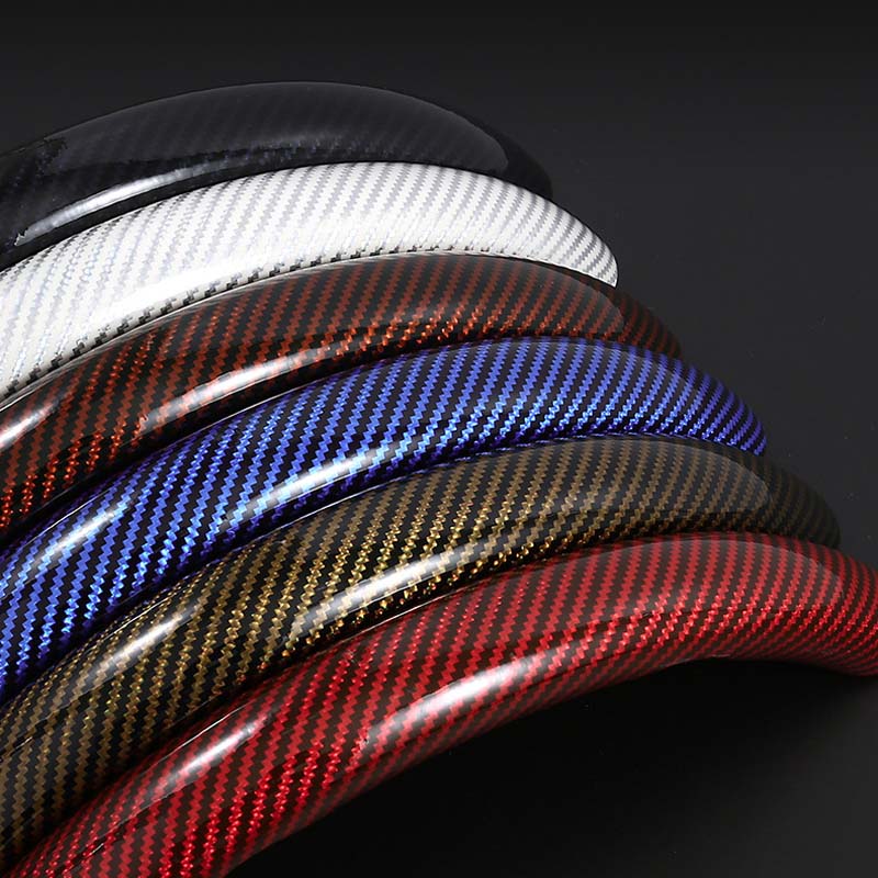 Avtoit | Universal Laser Carbon Fiber Pattern Steering Wheel Cover