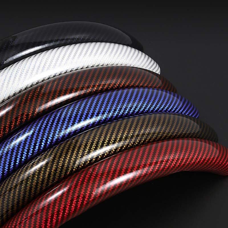 Avtoit | Universal Laser Carbon Fiber Pattern Steering Wheel Cover
