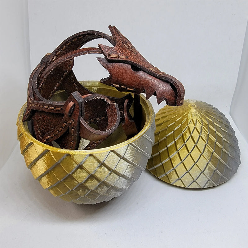 Avtoit | Leather Hand Dragon Bracelet