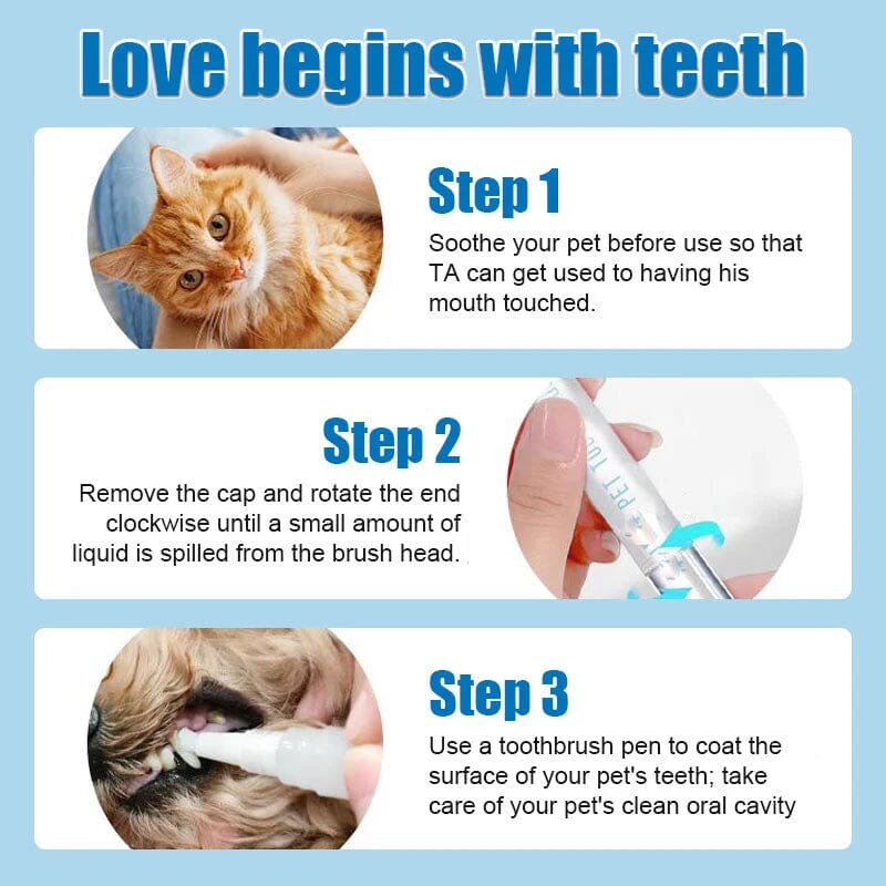 Avtoit | New Improved Pet Toothbrush Pen