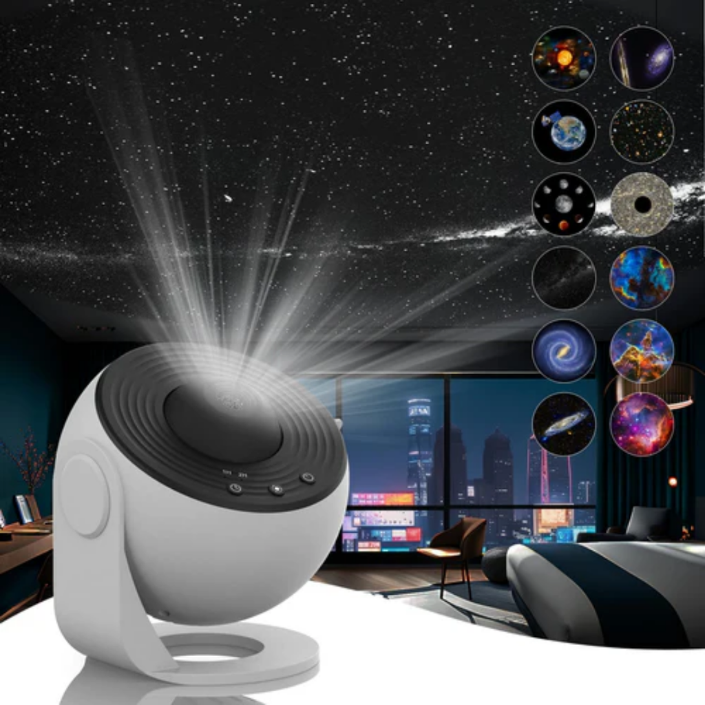Avtoit | Galaxy Projector with 360° Rotation - Stunning Room-Wide Night Sky View