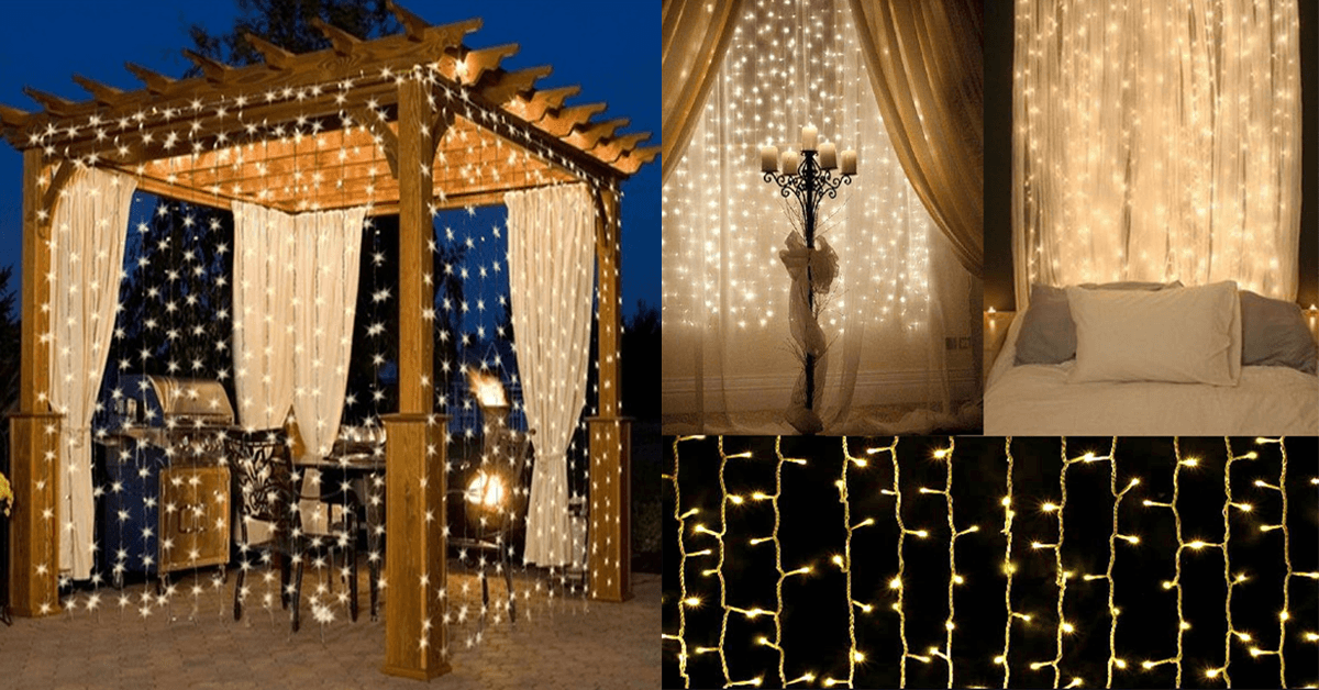 Avtoit | Beautiful LED Curtain String Lights – Design your beautiful corner!