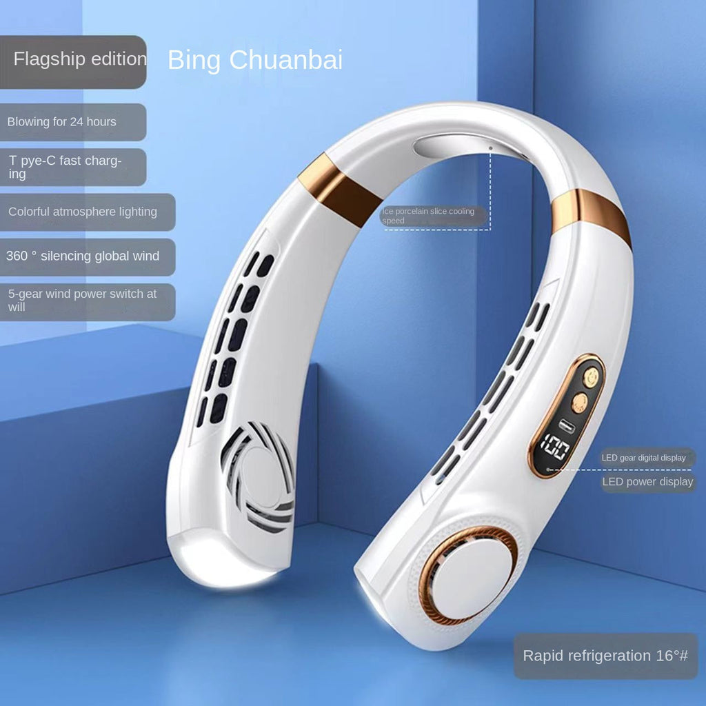 Avtoit | Digital Display Wearable Neck Fan