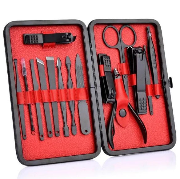 Avtoit | 15-piece professional manicure set with travel case