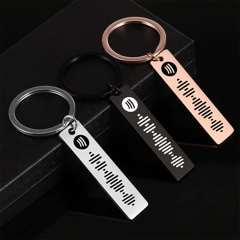 Avtoit | Music Code Plaque Keychain