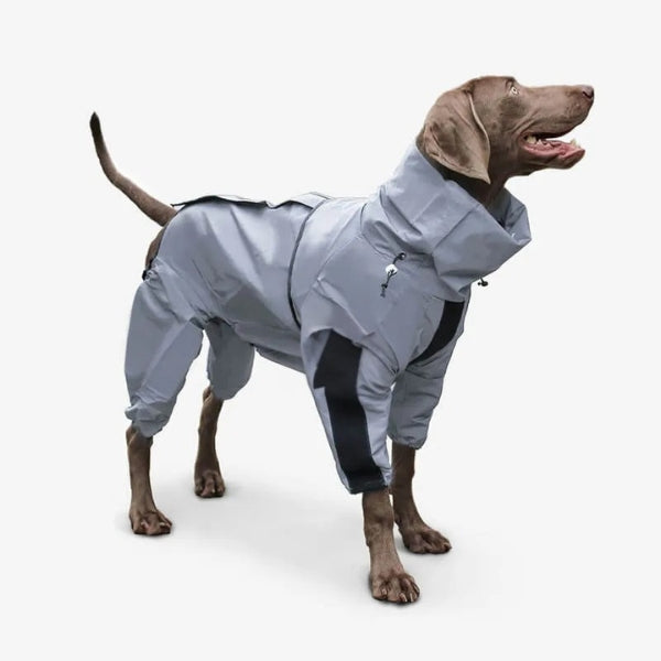 Avtoit | Waterproof Dog Coat with Legs – Reflective Dog Rain Jacket for Small & Large Breeds | Best Rain Coat for Dogs UK