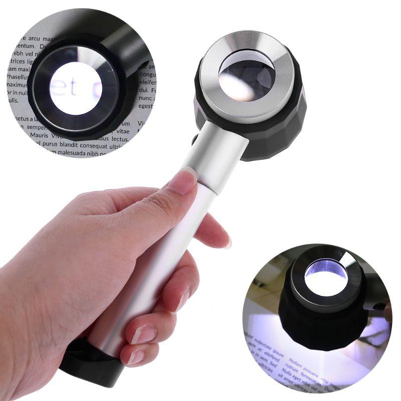 Avtoit | 10X Magnifying Glass with Scale and LED Light