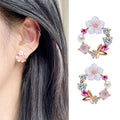 Avtoit | Flower Pearl Earrings