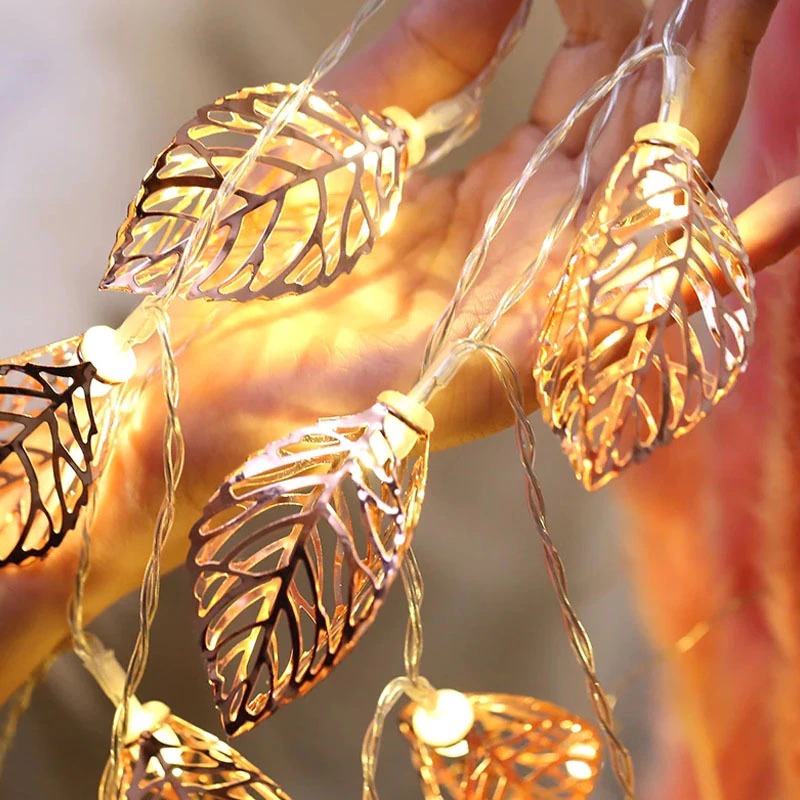 Avtoit | Golden Leaf Fairy Lights