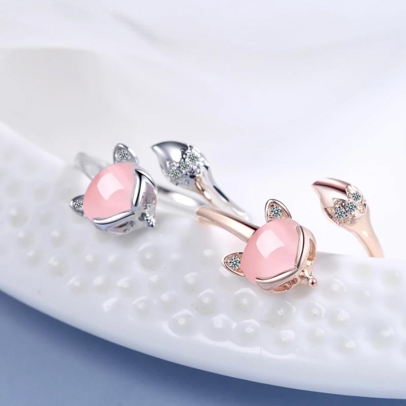 Avtoit | Rhinestone Fox Ring