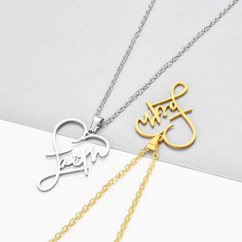 Avtoit | Faith Heart Necklace