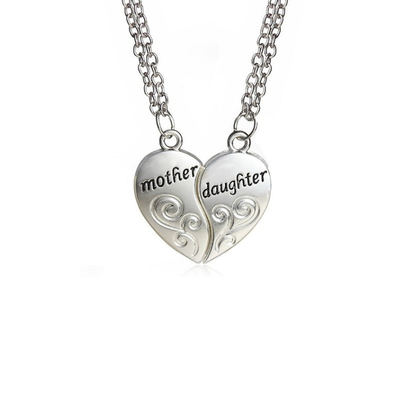 Avtoit | Mother and Daughter Heart Necklace