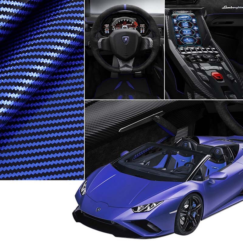 Avtoit | Universal Laser Carbon Fiber Pattern Steering Wheel Cover
