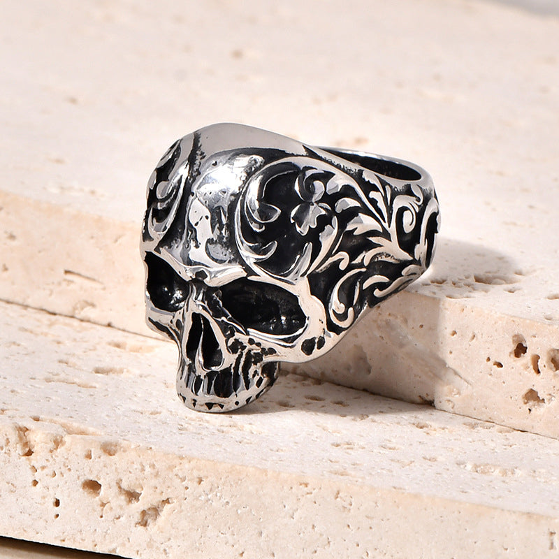 Avtoit | Punk Style Titan Skull Ring