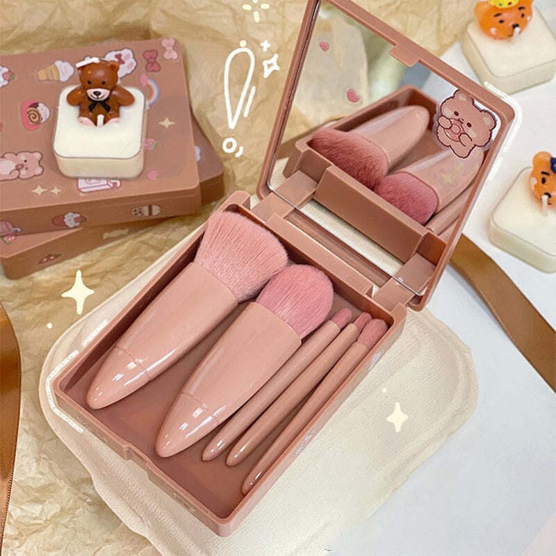 Avtoit | Portable Makeup Brush with Mirror
