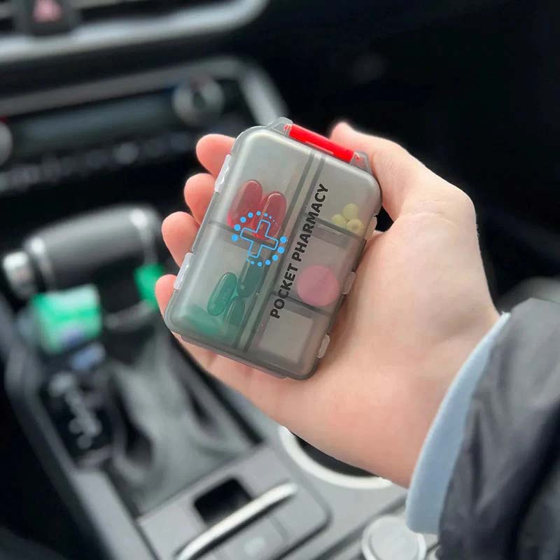 Avtoit | Portable Pill Organizer with Labels