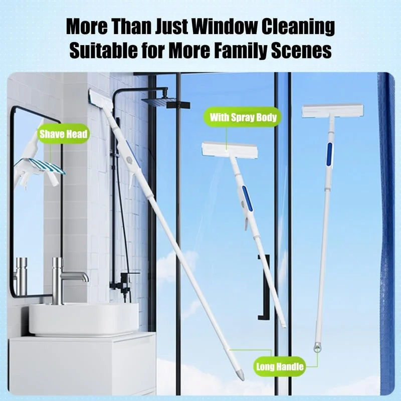 Avtoit | Window cleaning squeegee with spray function