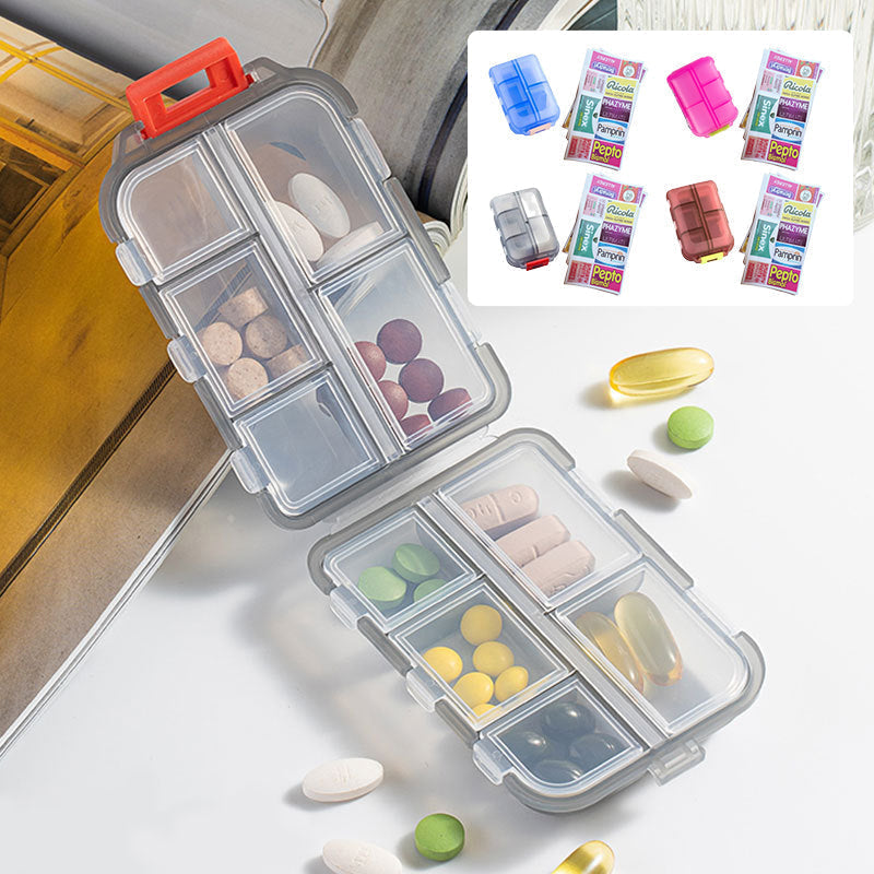 Avtoit | Travel Pill Organizer Box (161 Labels for Customization)
