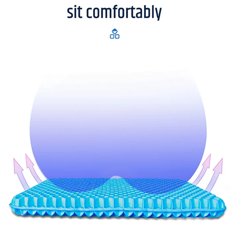 Avtoit | Cushion with Honeycomb Shape (Cushion + Cover for Seat Cushion)