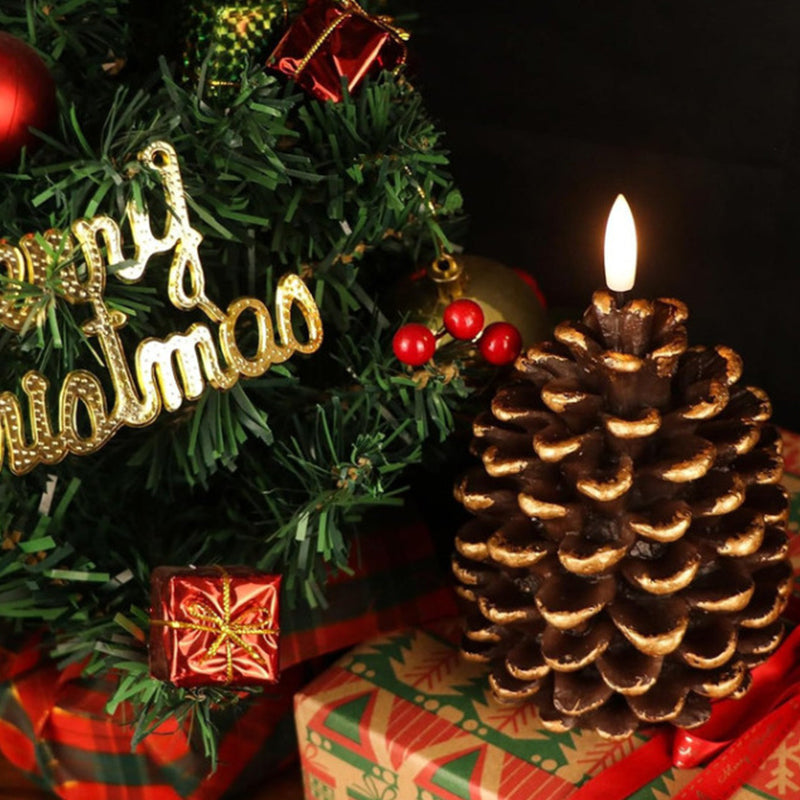 Avtoit | Flameless Pine Cone Candles