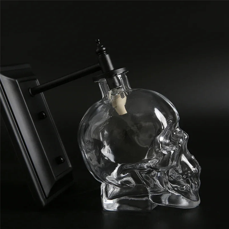 Avtoit | Gothic Skull Bottle Retro Wall Lamp