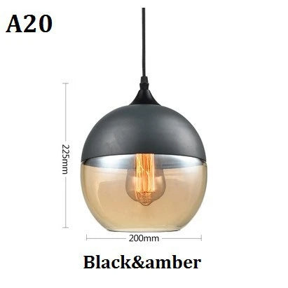 Avtoit | EternaGlow Pendant Light made of Glass and Wood | Elegant Design for Your Home