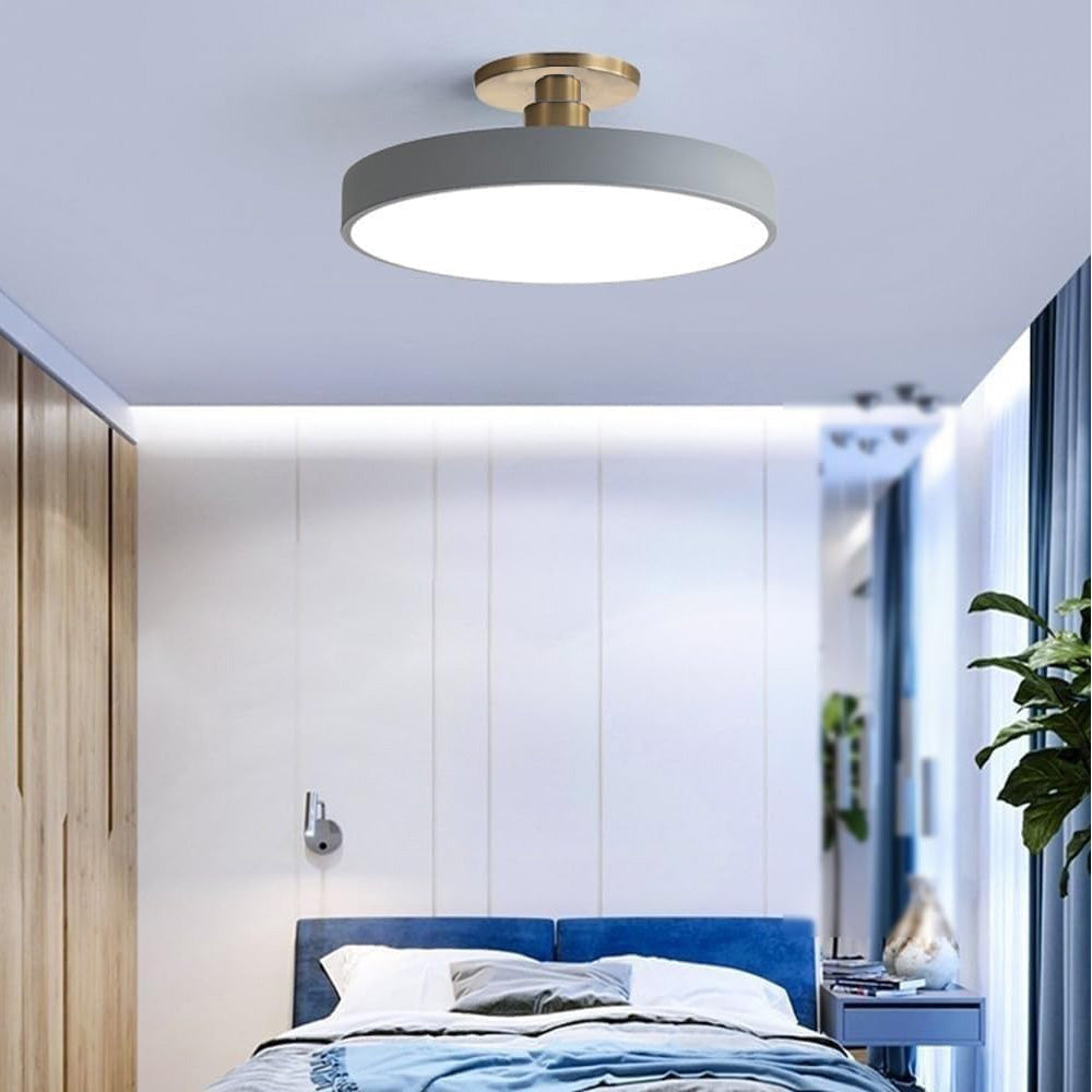 Avtoit | Modern LED Semi Flush Mount Ceiling Light | Energy-Saving. Durable Design for Hallway. Dining Room & Living Room