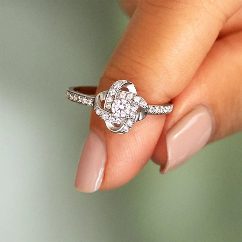 Avtoit | Endless Knot Ring and Necklace