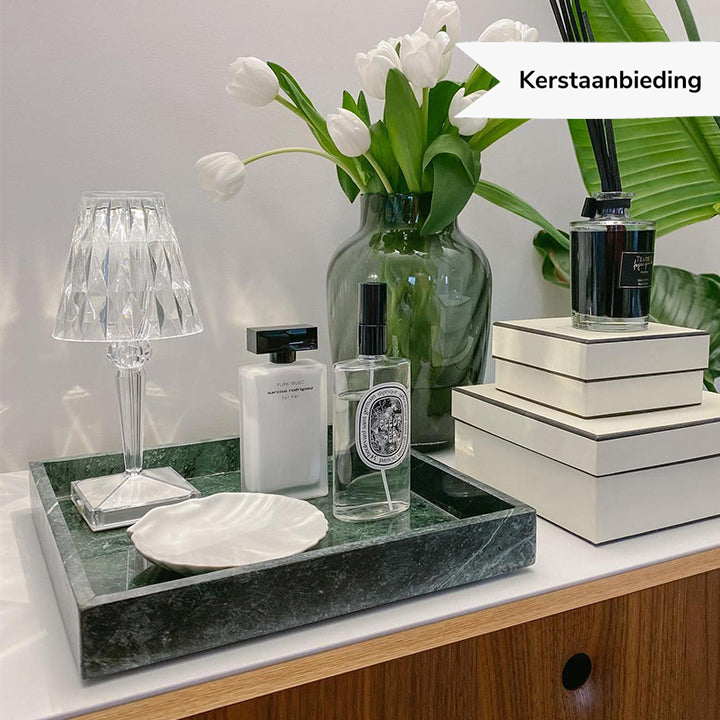 Avtoit | LuxeCrystal Premium LED Table Lamp | Wireless | Dimmable Crystal Lighting | Mood Light & Decoration