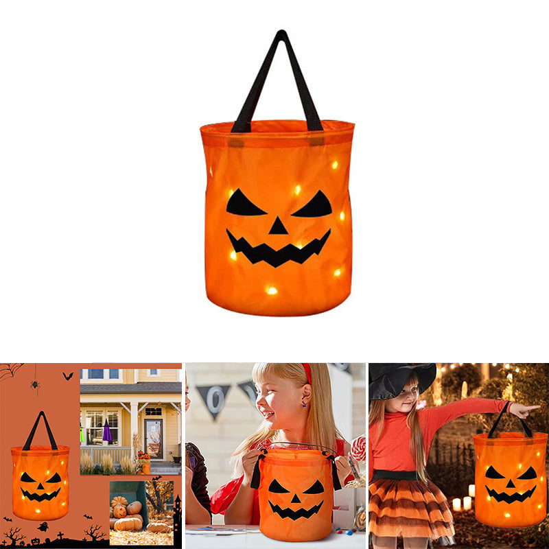 Avtoit | Personalized glowing pumpkin bag