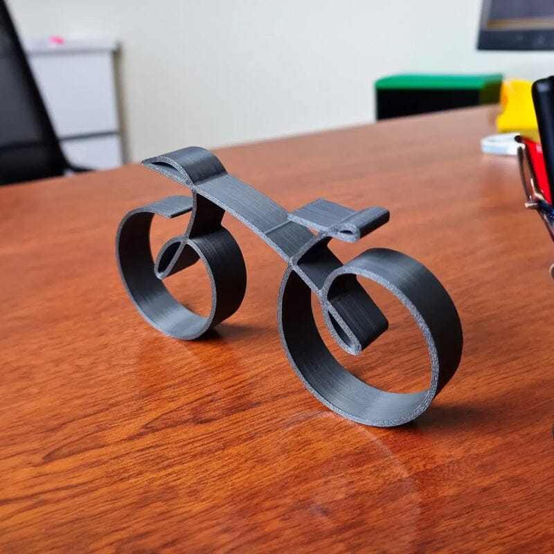 Avtoit | Minimalistic Bicycle Sculpture Wire Mesh Style