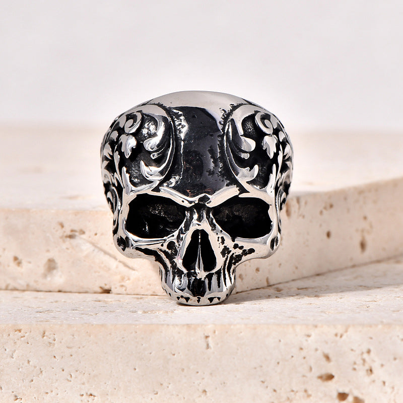 Avtoit | Punk Style Titan Skull Ring
