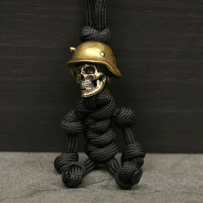 Avtoit | Skeleton Soldier Paracord Keychain